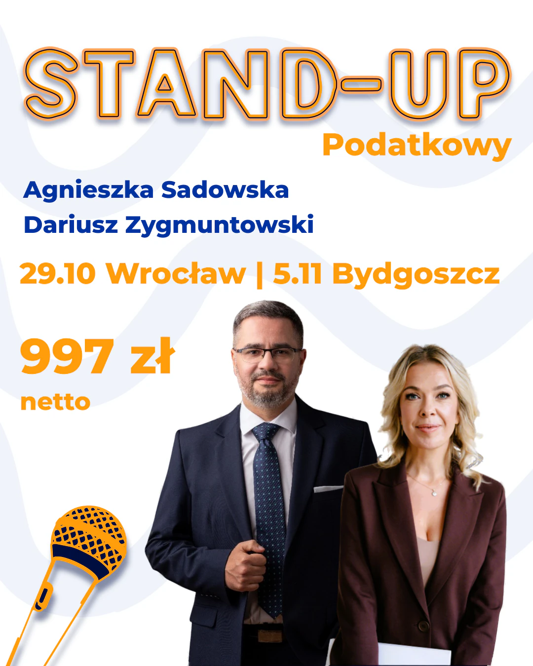 baner reklamujący STAND-UP podatkowy